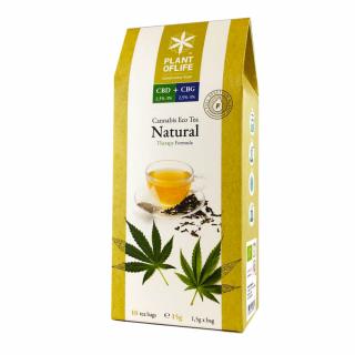 Plant of Life 2,5-3% CBD + CBG Infusion Eco Tea Bio (20g)