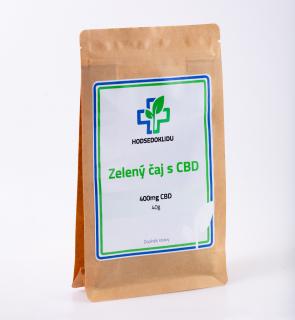 Zelený čaj s CBD 40g