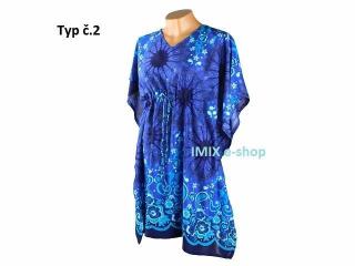 Krátký orientální Kaftan - šaty, VÍCE BAREV - Typ č.02