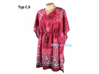 Krátký orientální Kaftan - šaty, VÍCE BAREV - Typ č.03