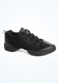 taneční sneakers Bloch Criss cross dámské Barva: černo červená, Velikost: 7