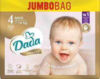 DADA EXTRA Care JUMBO BAG VEL.4 - 82 KS (7-18 KG) (MAXI)