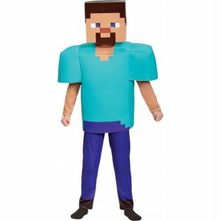 Dětský kostým Minecraft Steve 104-116 S