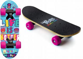 Dětský skateboard Trolové 43 cm