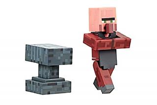 Figurka Minecraft Vesničan s příslušenstvím 7cm