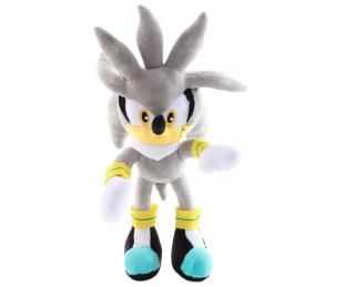 Plyšová hračka Sonic Silver 30cm