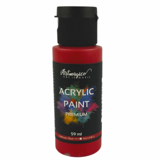 Artmagico - akrylové barvy Premium 59 ml Barvy: Crimson red