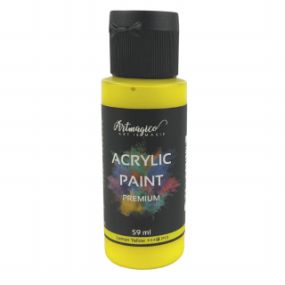 Artmagico - akrylové barvy Premium 59 ml Barvy: Lemon Yellow