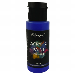 Artmagico - akrylové barvy Premium 59 ml Barvy: Ultramarine blue