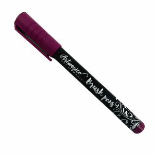 Artmagico Brush pens fixy akrylové Brush peny barvy: Plum