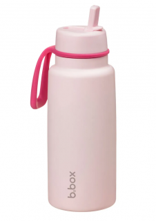b.box - Nerezová TERMOLÁHEV S BRČKEM 1L Barva: Růžová