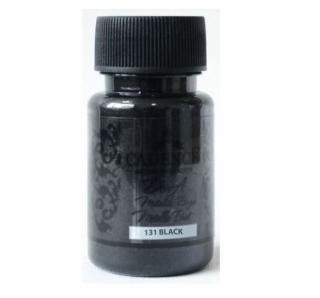 Cadence Metalická akrylová barva Dora Metalic 50 ml Cadence: black - černá DM131