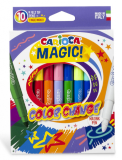 Carioca Magic Color fixy měnící barvy 10ks