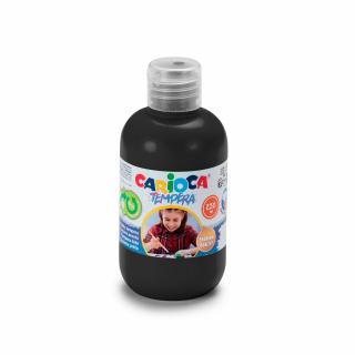 Carioca Temperové barvy 250 ml Barva: Černá