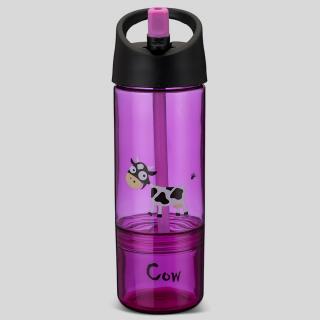 Carl Oscar - Water Bottle 2 in 1 Láhev na vodu 2 v 1 - fialová