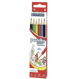 Centropen pastelky 6 ks 9520