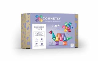 Connetix - Magnetická stavebnice - 32 dílků - pastelové