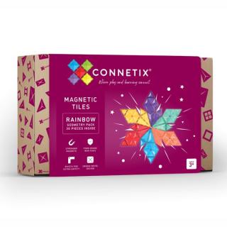 Connetix - Magnetická stavebnice - geometrie 30 dílů