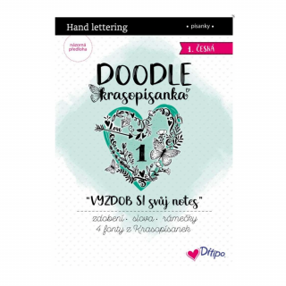 DOODLE Krasopísanka 1 Vyzdob si svůj notes