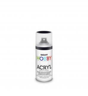 Ghiant - Hobby akrylová barva ve spreji - 150 ml - černá