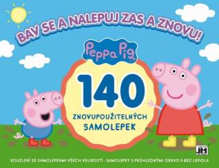 Jiri Models - Bav se a nalepuj zas a znovu! Samolepky - Prasátko Peppa