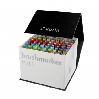 Karin Brushmarker PRO MEGA BOX 60 ks + 3 ks Blender