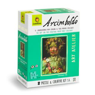 Ludattica - Kreativní sada a puzzle - Arcimboldo