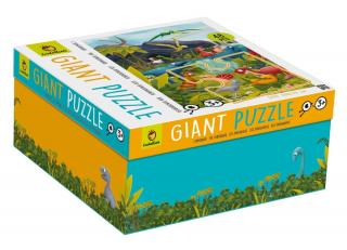 Ludattica - Obří podlahové puzzle Dinosauři - Giant Puzzle