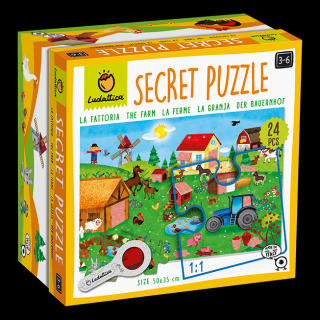 Ludattica  - Secret Puzzle s lupou, Farma