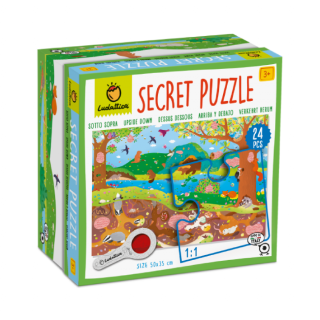 Ludattica  - Secret Puzzle s lupou, Vzhůru nohama