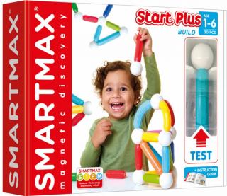 Magnetická stavebnice - Smartmax - Start Plus - 30 ks