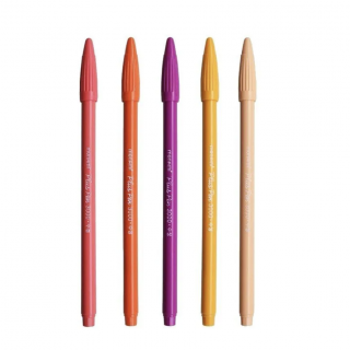 Monami Plus Pen 3000 sada 5 barev Monami Barvy: Florescent