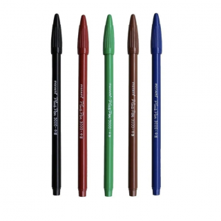 Monami Plus Pen 3000 sada 5 barev Monami Barvy: Primar