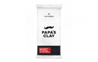 Papas Clay Polymerová hmota 250 g černá