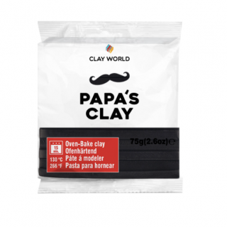 Papas Clay Polymerová hmota 60 g bílá