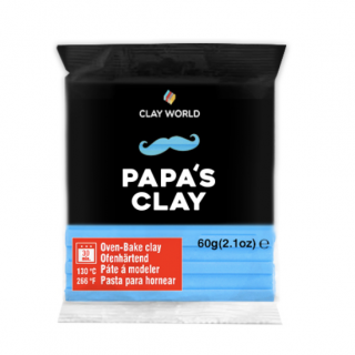 Papas Clay Polymerová hmota 60 g sky blue