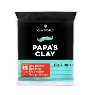 Papas Clay Polymerová hmota 60 g tyrkysová