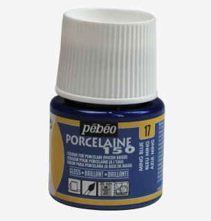 Pebeo Porcelaine 150 (45 ml) Barvy Pebeo: 17 Ming modrá