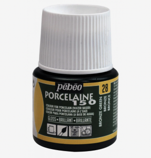 Pebeo Porcelaine 150 (45 ml) Barvy Pebeo: 28 Bronzově zelená