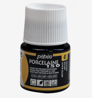 Pebeo Porcelaine 150 (45 ml) Barvy Pebeo: 41 Ambyss černá