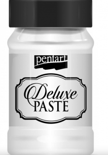 Pentart Deluxe pasta 100 ml Barvy Pentart: Pearl