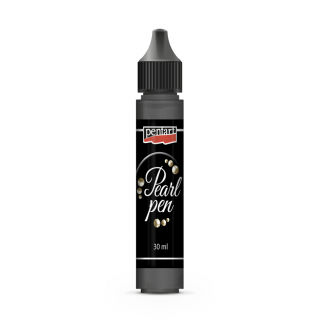 Pentart - tekuté perly 30 ml Barvy Pentart: černý diamant