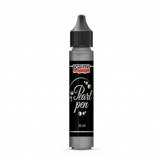 Pentart - tekuté perly 30 ml Barvy Pentart: grafitová