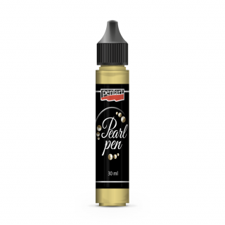 Pentart - tekuté perly 30 ml Barvy Pentart: zlaté