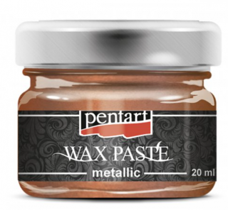 Pentart - vosková pasta Metallic 20ml Barva: měděná