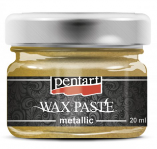 Pentart - vosková pasta Metallic 20ml Barva: Zlatá