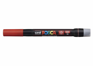 POSCA akrylový popisovač Brush PCF-350 Barva: Červená