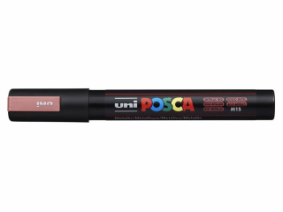 POSCA akrylový popisovač PC-5M, 2,5 mm Barva: Metalická červená