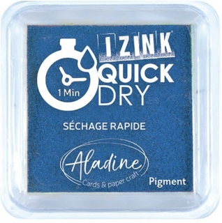 Razítkovací polštářek Aladine IZINK QUICK DRY - námořnicky modrá