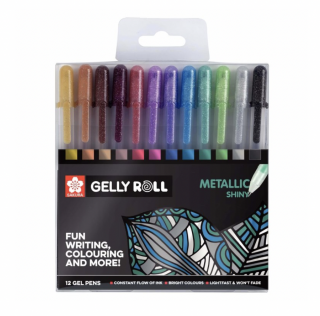 Sakura Gelly Roll Metallic set 12 ks